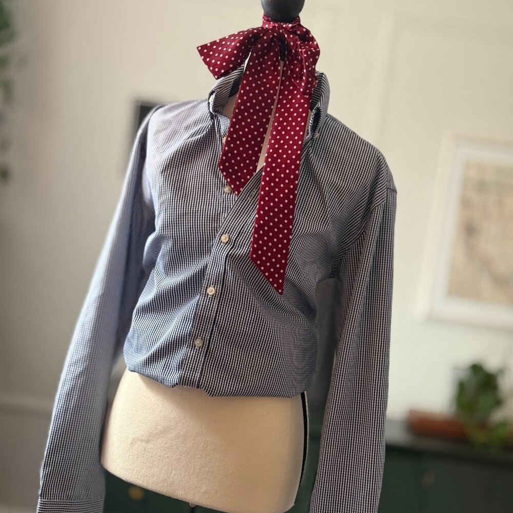 Gingham Button Down Shirt